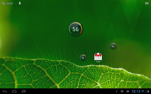 Circle Battery Widget Free 1.6. Скриншот 2