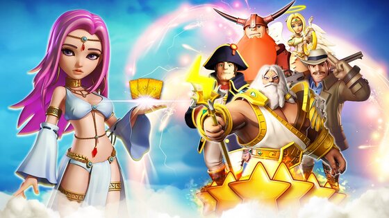 Hero Sky: Epic Guild Wars. Скриншот 3