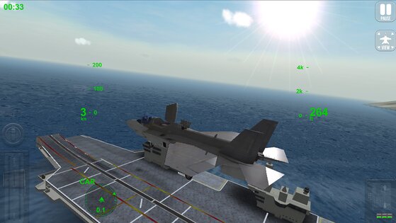 F18 Carrier Landing Lite 7.6.2. Скриншот 6