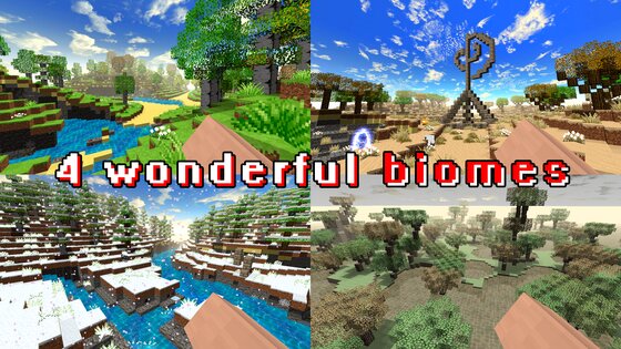 SimpleCraft 2: Biomes 1.2.3. Скриншот 1