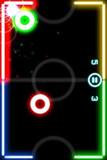 Glow Hockey 1.5.0. Скриншот 4
