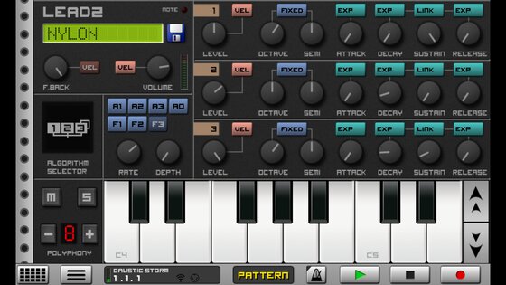 Caustic 3.2.0. Скриншот 2