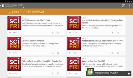 BeyondPod 4.3.321. Скриншот 11