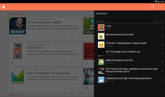 BeyondPod 4.3.321. Скриншот 13