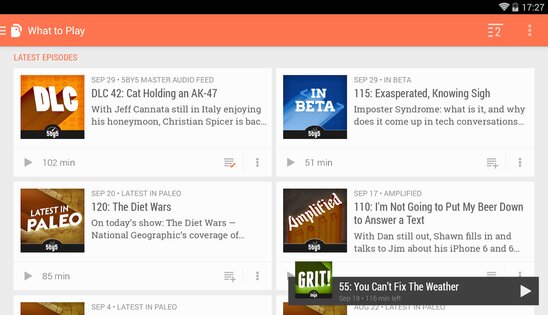BeyondPod 4.3.321. Скриншот 18