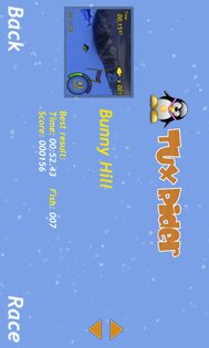 Tux Rider 1.5.0. Скриншот 1
