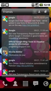 LauncherPro 0.8.6. Скриншот 1