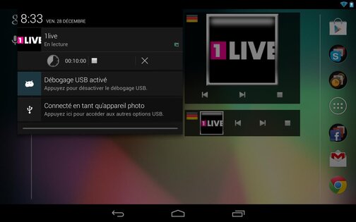 AndroRadio 1.8.8. Скриншот 2