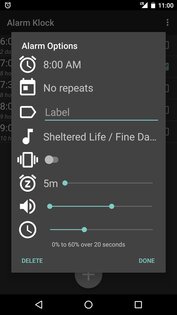 Alarm Klock 2.11. Скриншот 2