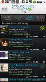 Ambling BookPlayer Lite 2.13. Скриншот 2