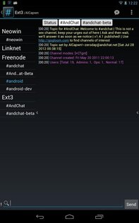 AndChat 1.4.3.2 2013-04-08. Скриншот 1