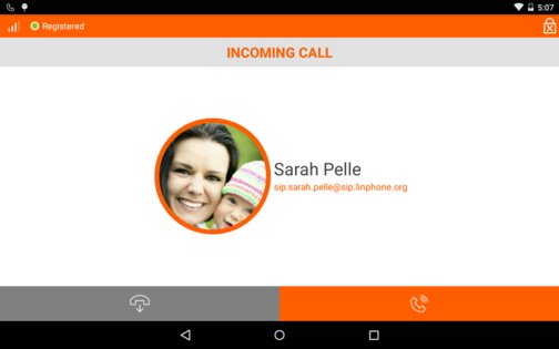 Linphone 6.0.21. Скриншот 7