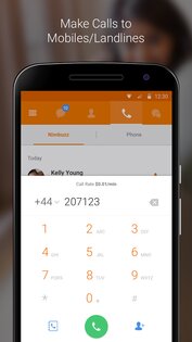 Nimbuzz 7.1.0. Скриншот 3