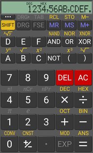 RealCalc Scientific Calculator 3.1.1. Скриншот 3
