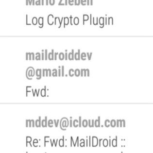 MailDroid 5.22. Скриншот 13