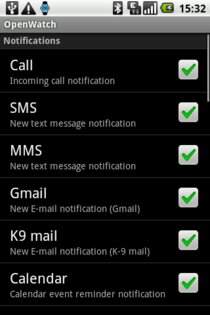 OpenWatch 1.5.1. Скриншот 2