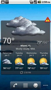 Palmary Weather 1.27. Скриншот 1