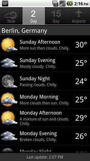 Palmary Weather 1.27. Скриншот 5