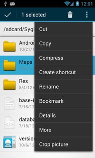 OI File Manager 2.3.2. Скриншот 2