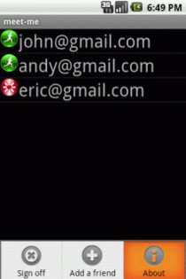 meet-me 1.1. Скриншот 2