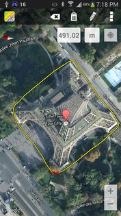 Maps Ruler 3.8.3. Скриншот 1