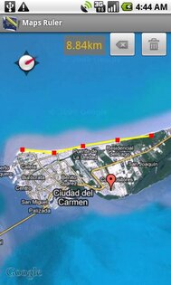 Maps Ruler 3.8.3. Скриншот 5