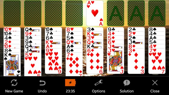 Freecell – пасьянс свободная ячейка 5.4.2572. Скриншот 5