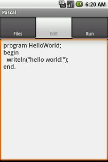 Pascal 0.6. Скриншот 2