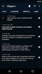 Clipper – менеджер буфера обмена 3.0.8. Скриншот 3