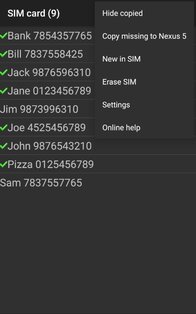 Contact2Sim 1.36. Скриншот 2
