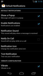 SMS Popup 1.3.1. Скриншот 5