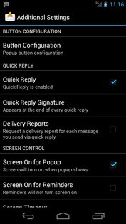 SMS Popup 1.3.1. Скриншот 6