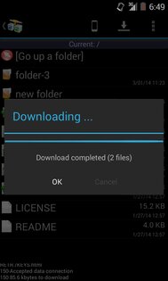 AndFTP 6.8. Скриншот 4