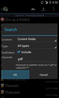 AndFTP 6.8. Скриншот 6