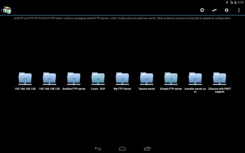 AndFTP 6.8. Скриншот 8