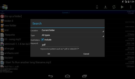 AndFTP 6.8. Скриншот 18