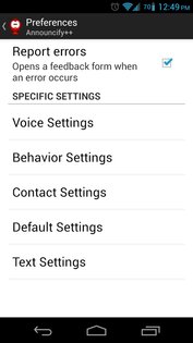 Announcify 2.0. Скриншот 2