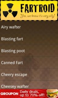 Fartroid 2.0.6. Скриншот 1