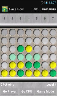 4 in a Row 3.2. Скриншот 1