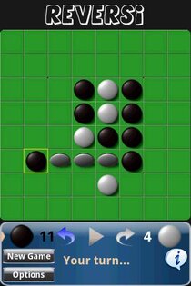 Deep Green Reversi 1.3. Скриншот 1