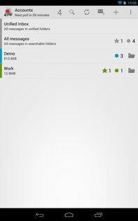Почта K-9 15.0. Скриншот 4