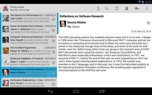 Почта K-9 15.0. Скриншот 6