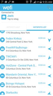 WeFi – найди Wi-Fi 7.56.1. Скриншот 4