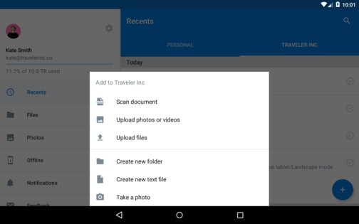 Dropbox 454.2.2. Скриншот 23