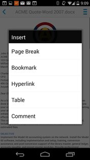 Docs To Go 4.004. Скриншот 8