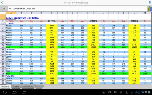 Docs To Go 4.004. Скриншот 12