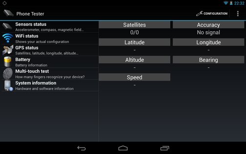Phone Tester 2.0.17. Скриншот 11