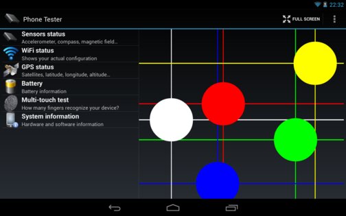 Phone Tester 2.0.17. Скриншот 13