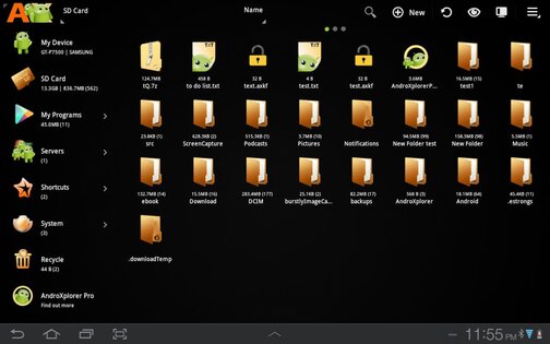 AndroXplorer 4.1.0.0. Скриншот 6