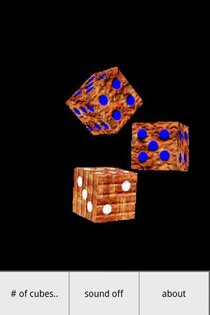 Simply Dice 3D lite 1.2. Скриншот 1